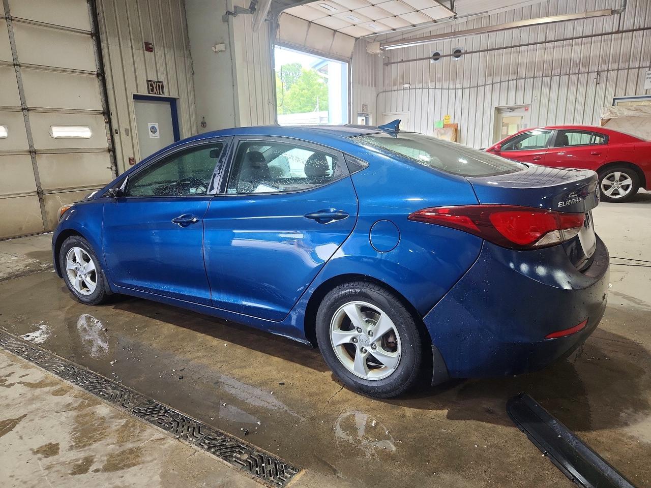 2015 Hyundai Elantra Se Blue vin: KMHDH4AE4FU279686