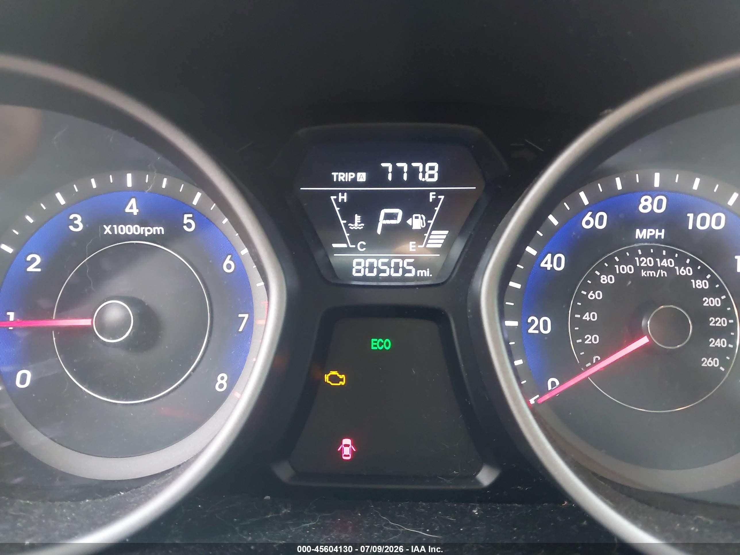 2015 Hyundai Elantra Se Черный vin: KMHDH4AE4FU286122