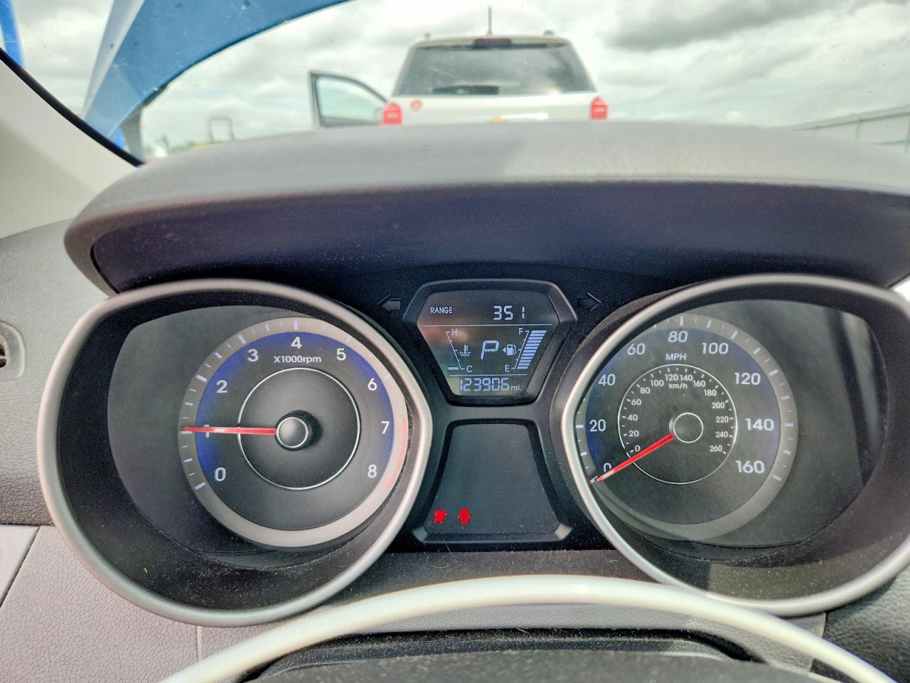 2015 Hyundai Elantra Se Blue vin: KMHDH4AE4FU297802