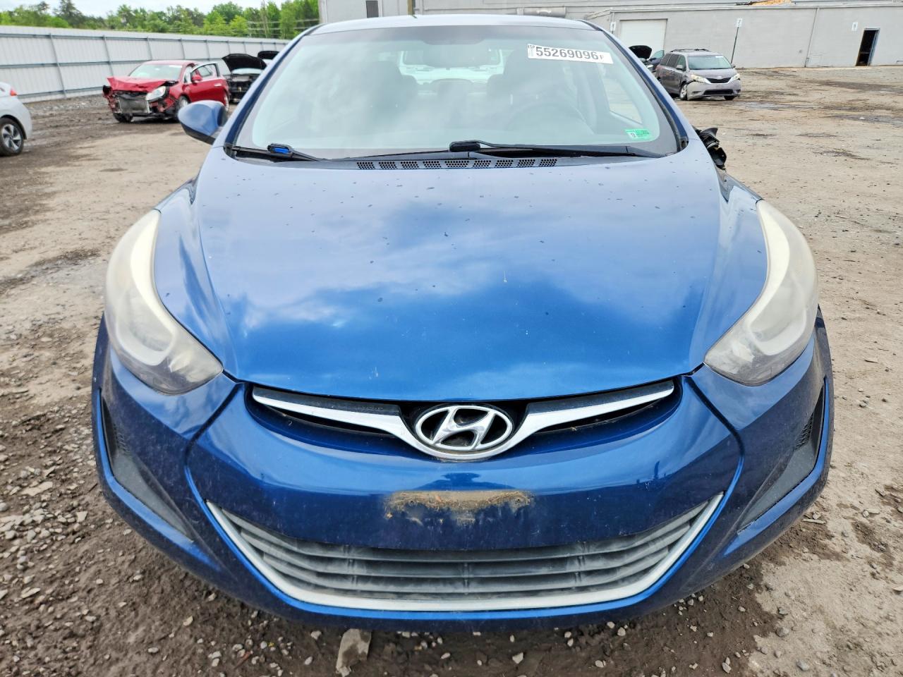 2015 Hyundai Elantra Se Blue vin: KMHDH4AE4FU297802