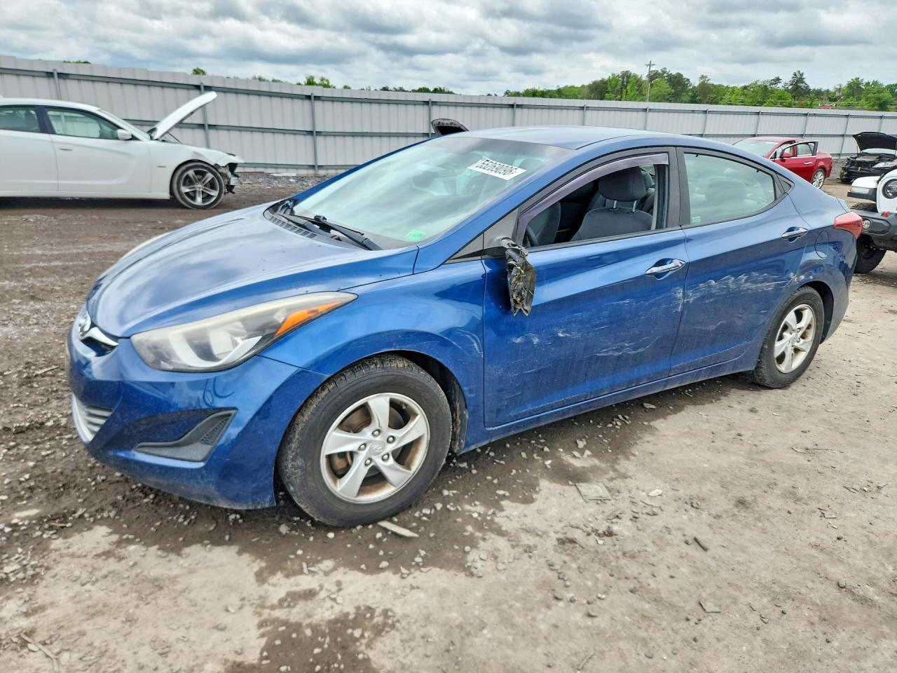 2015 Hyundai Elantra Se Blue vin: KMHDH4AE4FU297802