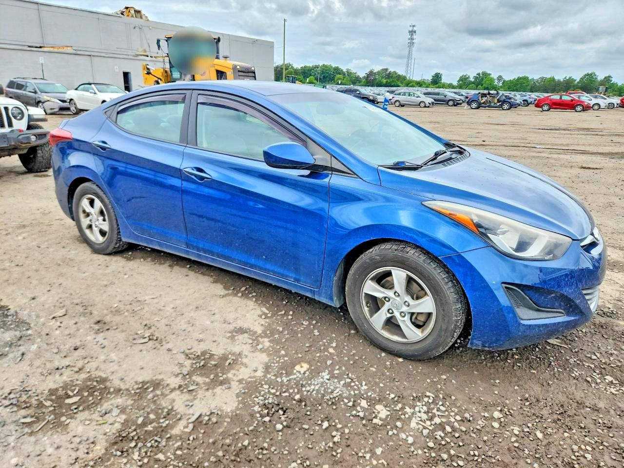 2015 Hyundai Elantra Se Blue vin: KMHDH4AE4FU297802