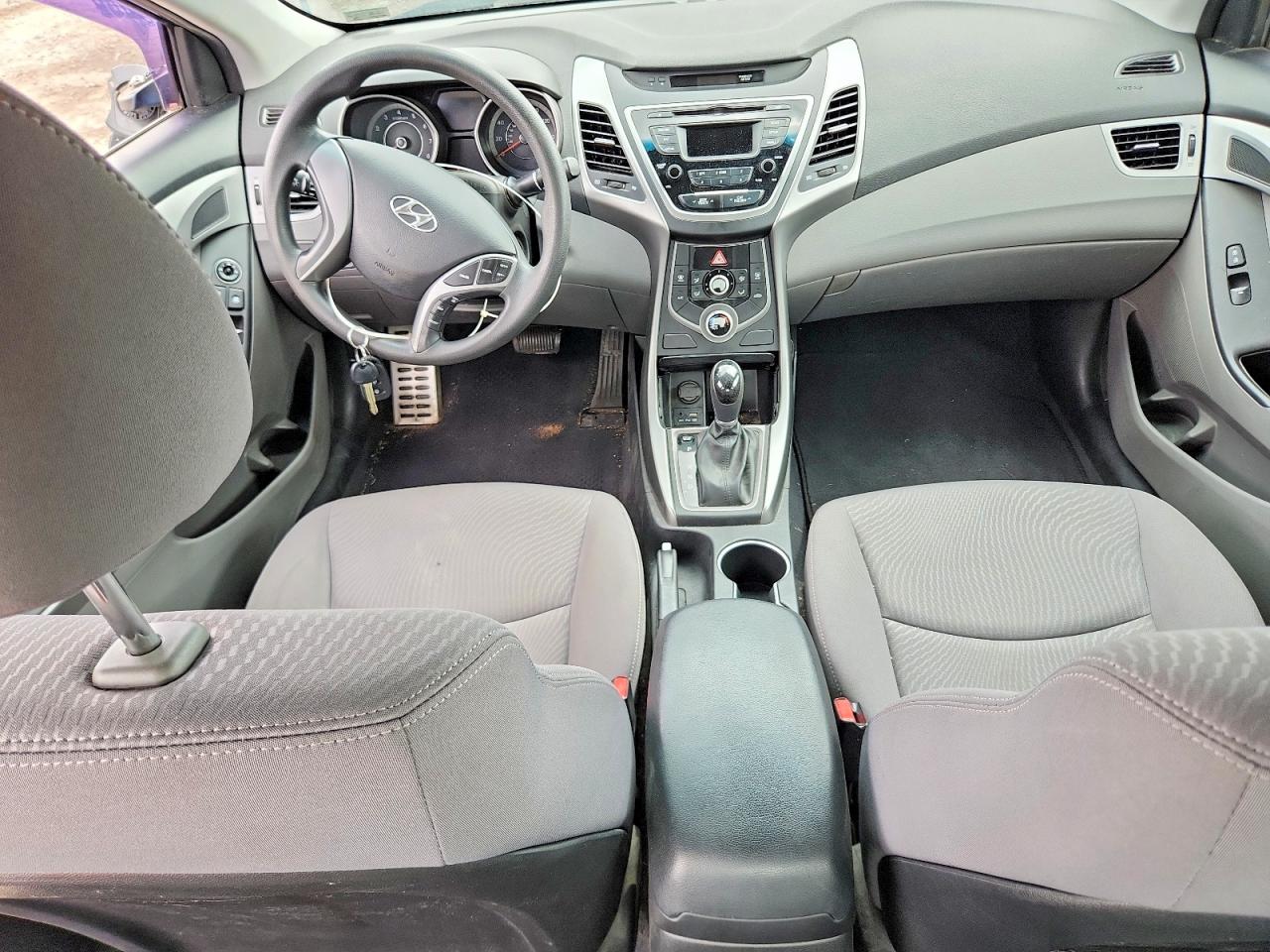 2015 Hyundai Elantra Se Blue vin: KMHDH4AE4FU297802