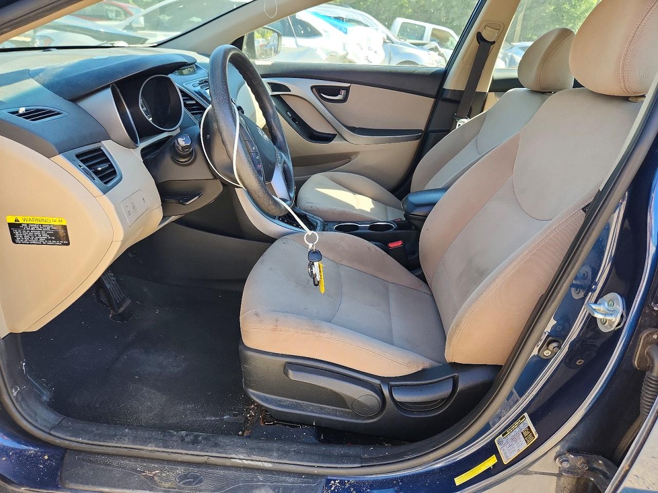 2015 Hyundai Elantra Se Blue vin: KMHDH4AE4FU298464