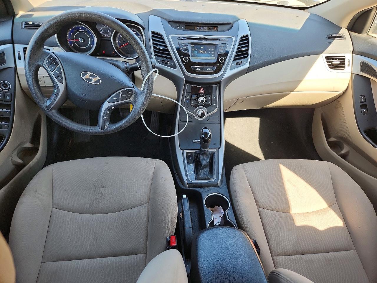 2015 Hyundai Elantra Se Blue vin: KMHDH4AE4FU298464
