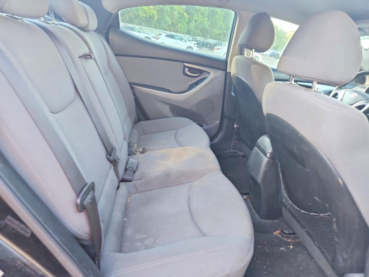2015 Hyundai Elantra Se Black vin: KMHDH4AE4FU303016