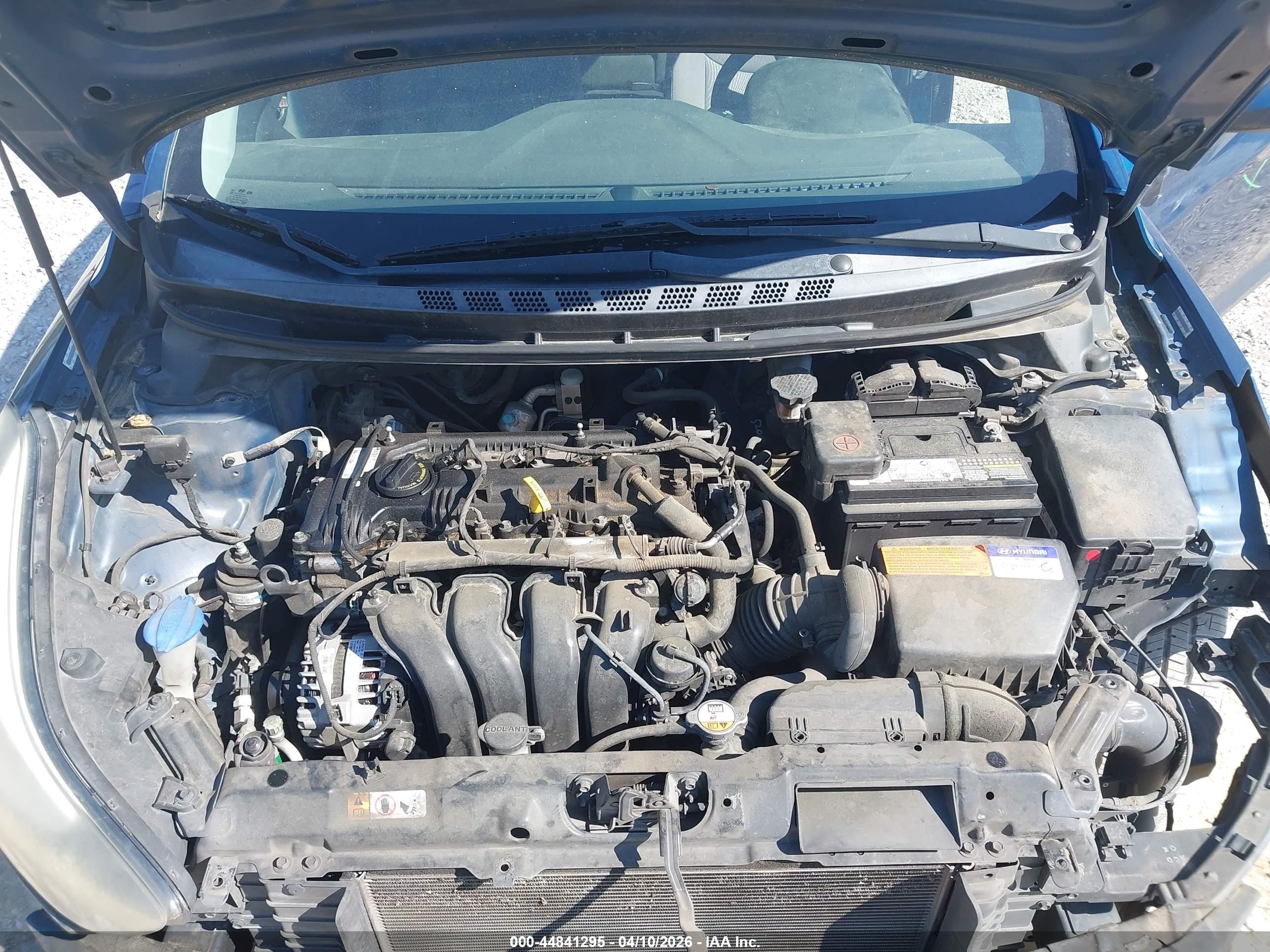 2015 Hyundai Elantra Se Синий vin: KMHDH4AE4FU325789