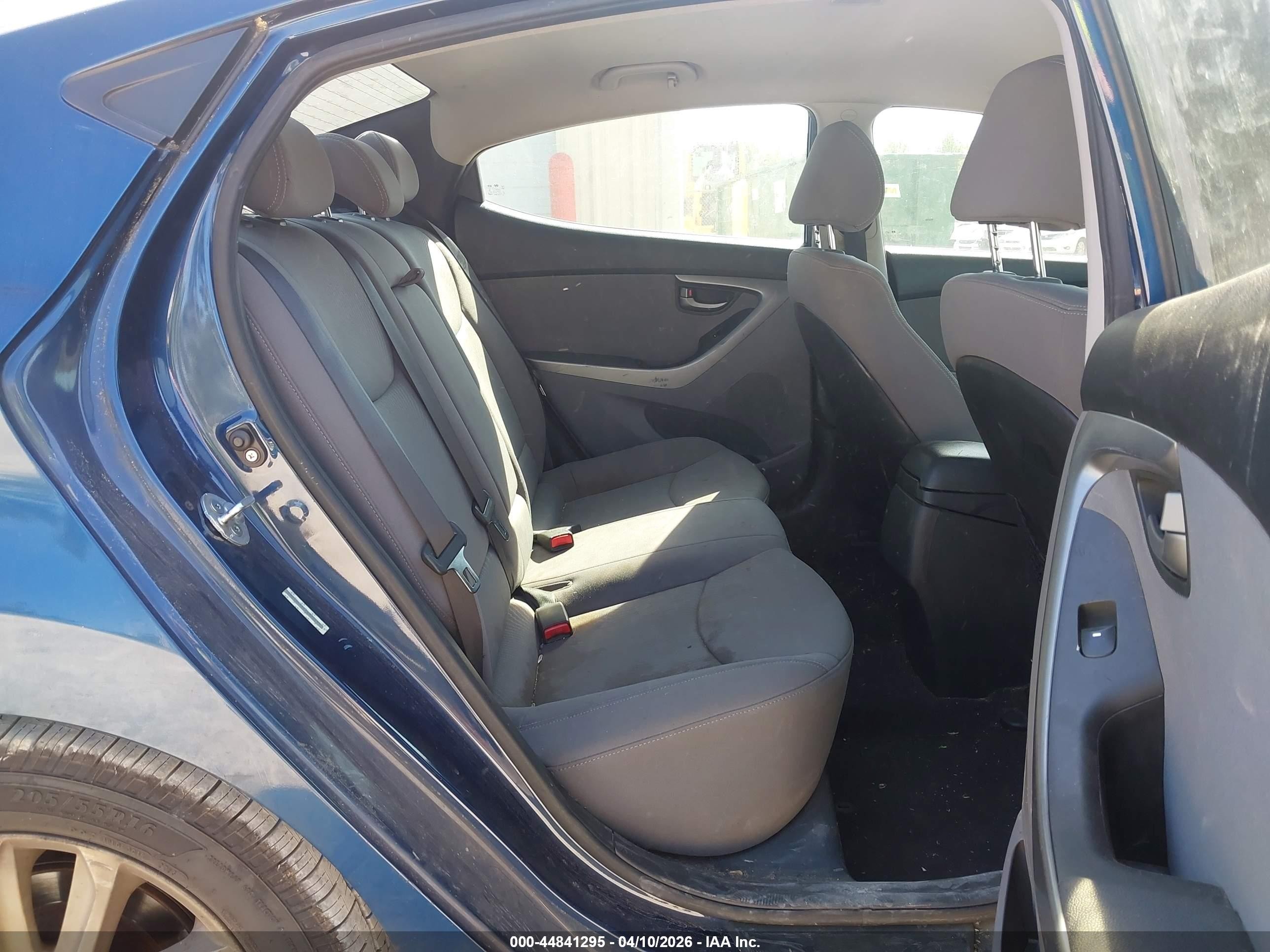 2015 Hyundai Elantra Se Синий vin: KMHDH4AE4FU325789