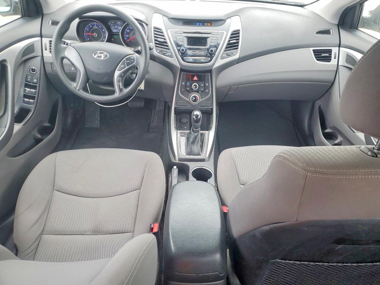 2015 Hyundai Elantra Se Silver vin: KMHDH4AE4FU352832