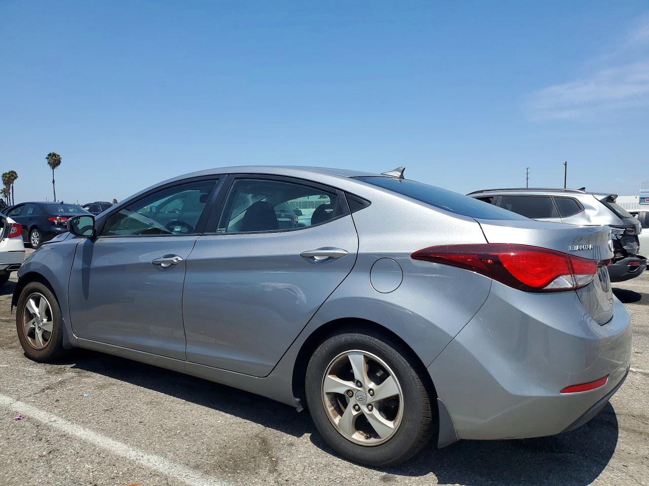 2015 Hyundai Elantra Se Gray vin: KMHDH4AE4FU353821