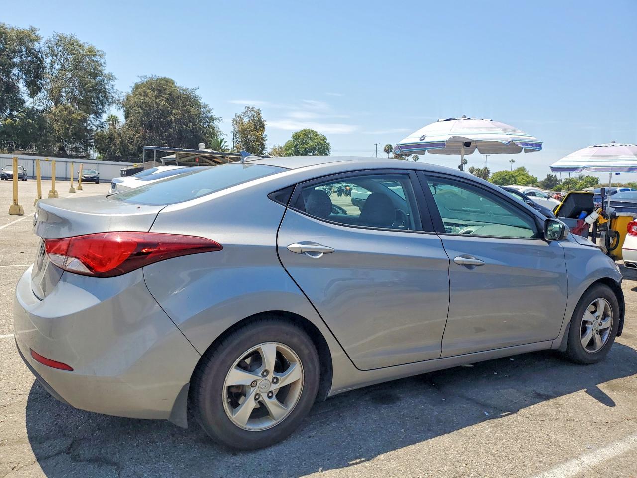 2015 Hyundai Elantra Se Gray vin: KMHDH4AE4FU353821