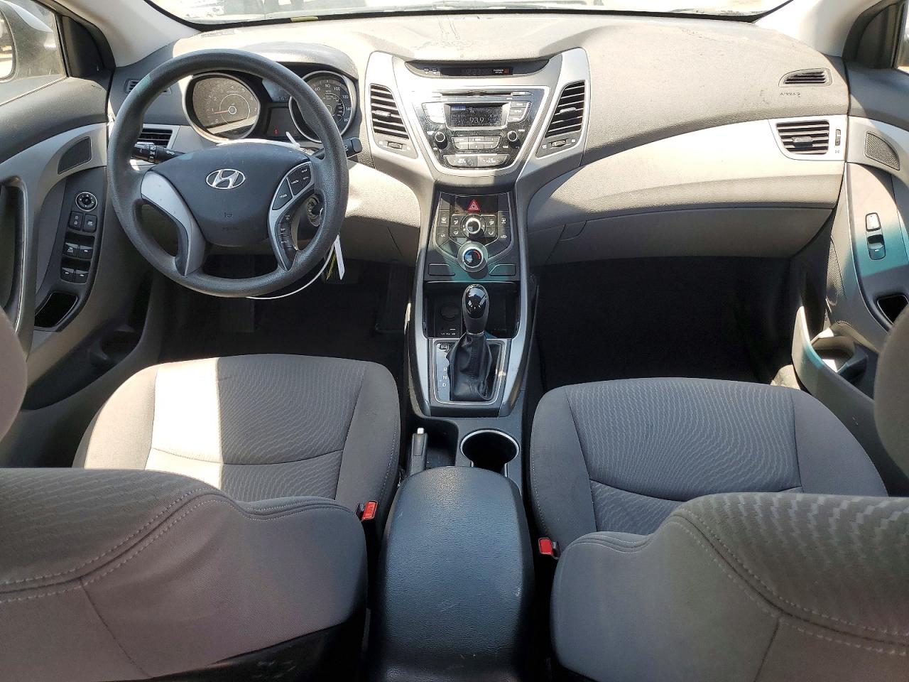 2015 Hyundai Elantra Se Gray vin: KMHDH4AE4FU353821