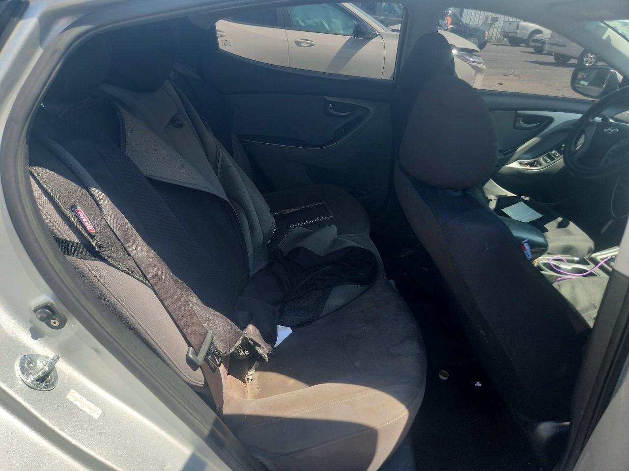 2015 Hyundai Elantra Se Silver vin: KMHDH4AE4FU388102