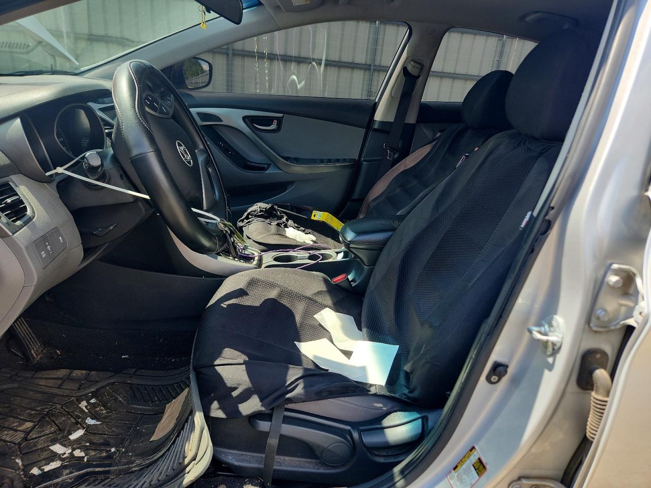 2015 Hyundai Elantra Se Silver vin: KMHDH4AE4FU388102