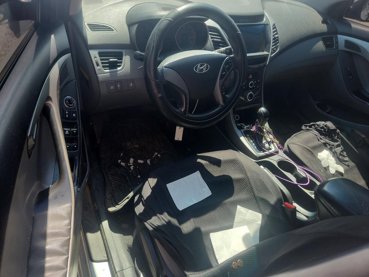 2015 Hyundai Elantra Se Silver vin: KMHDH4AE4FU388102