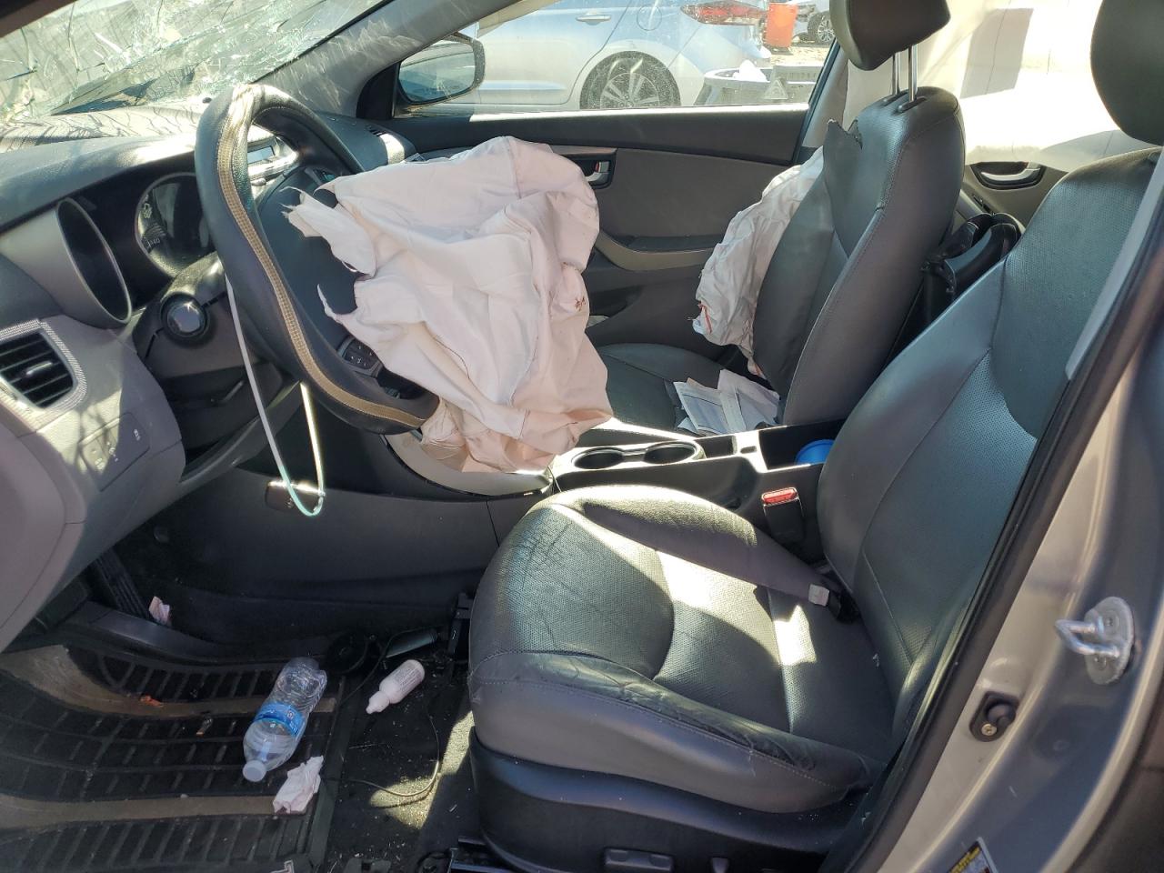 2015 Hyundai Elantra Se Silver vin: KMHDH4AE4FU426184