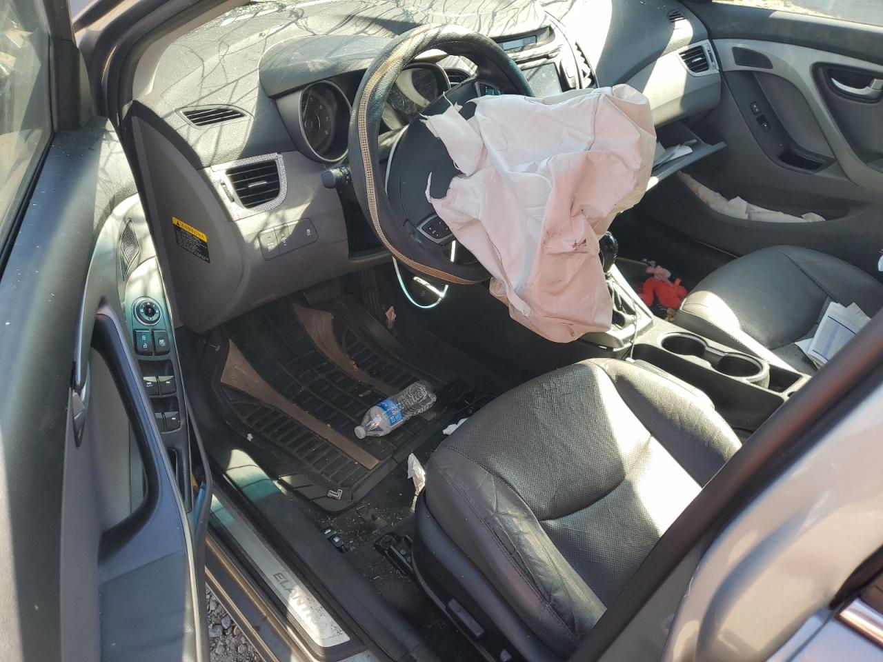 2015 Hyundai Elantra Se Silver vin: KMHDH4AE4FU426184