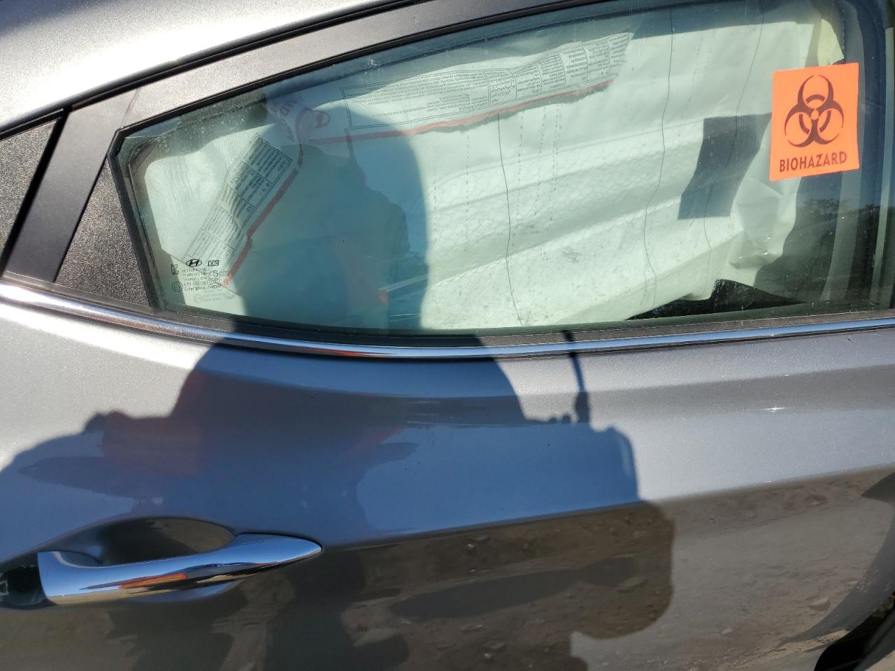 2015 Hyundai Elantra Se Silver vin: KMHDH4AE4FU426184