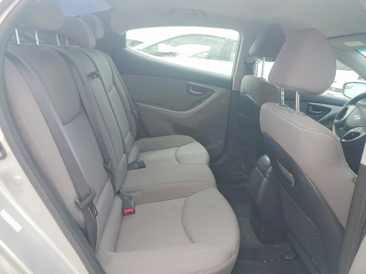 2015 Hyundai Elantra Se Gray vin: KMHDH4AE4FU438058