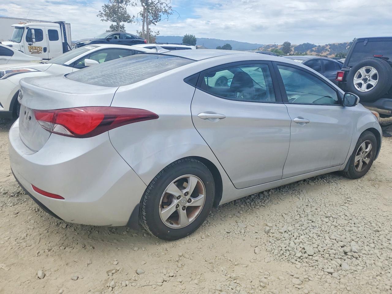 2015 Hyundai Elantra Se Gray vin: KMHDH4AE4FU438058