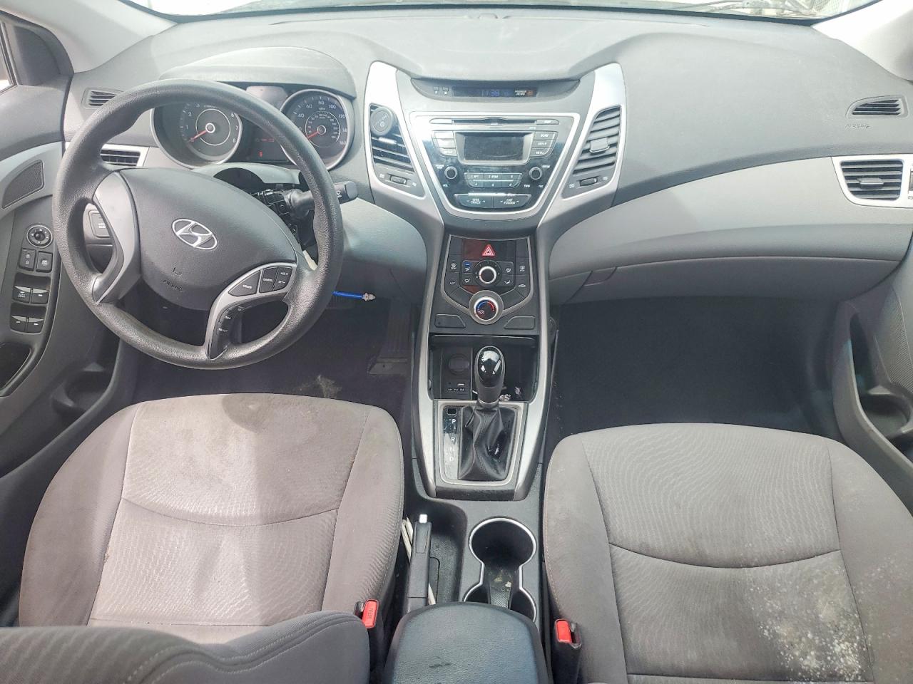 2015 Hyundai Elantra Se Gray vin: KMHDH4AE4FU438058