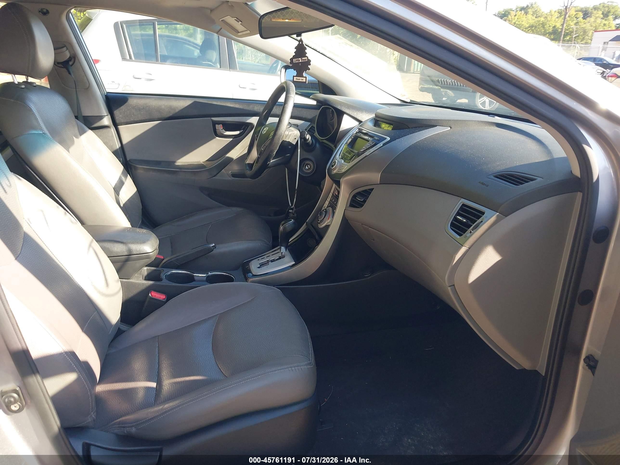 2011 Hyundai Elantra Limited (ulsan Plant) Silver vin: KMHDH4AE5BU088224