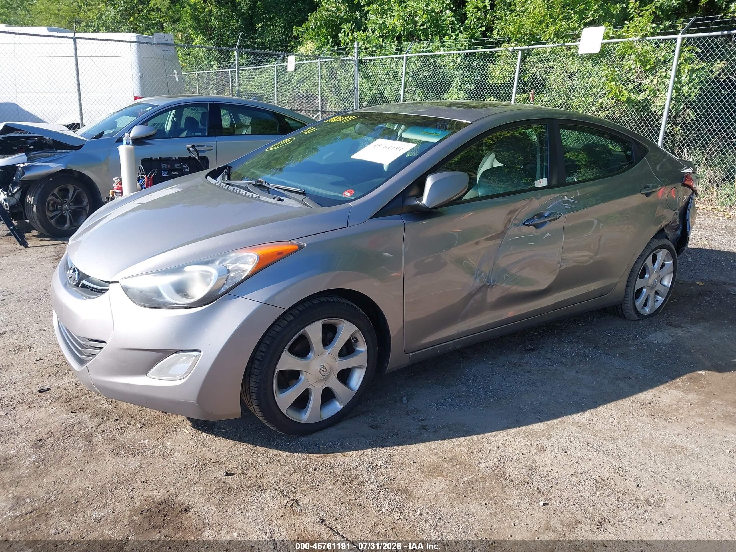 2011 Hyundai Elantra Limited (ulsan Plant) Silver vin: KMHDH4AE5BU088224