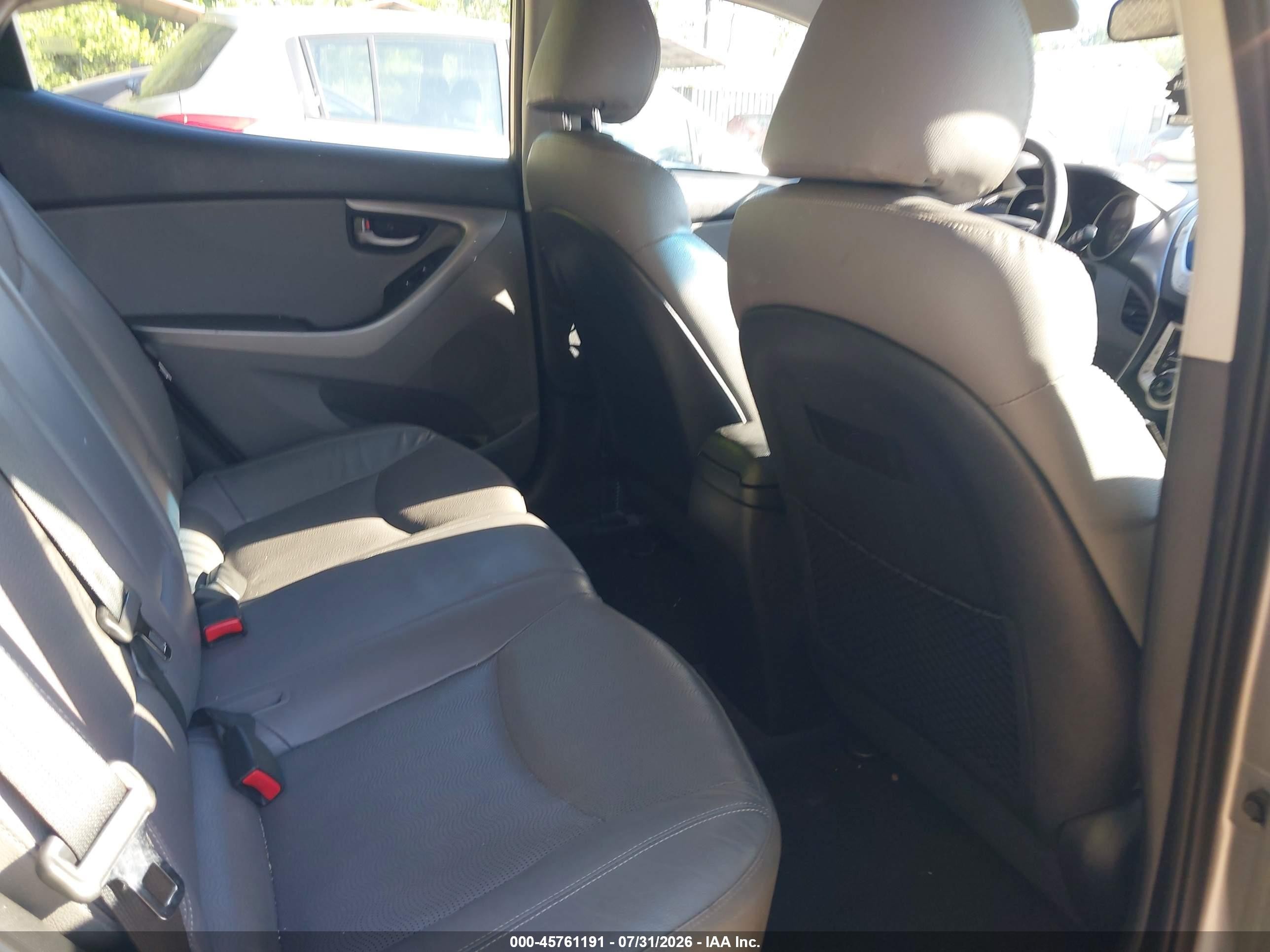 2011 Hyundai Elantra Limited (ulsan Plant) Silver vin: KMHDH4AE5BU088224