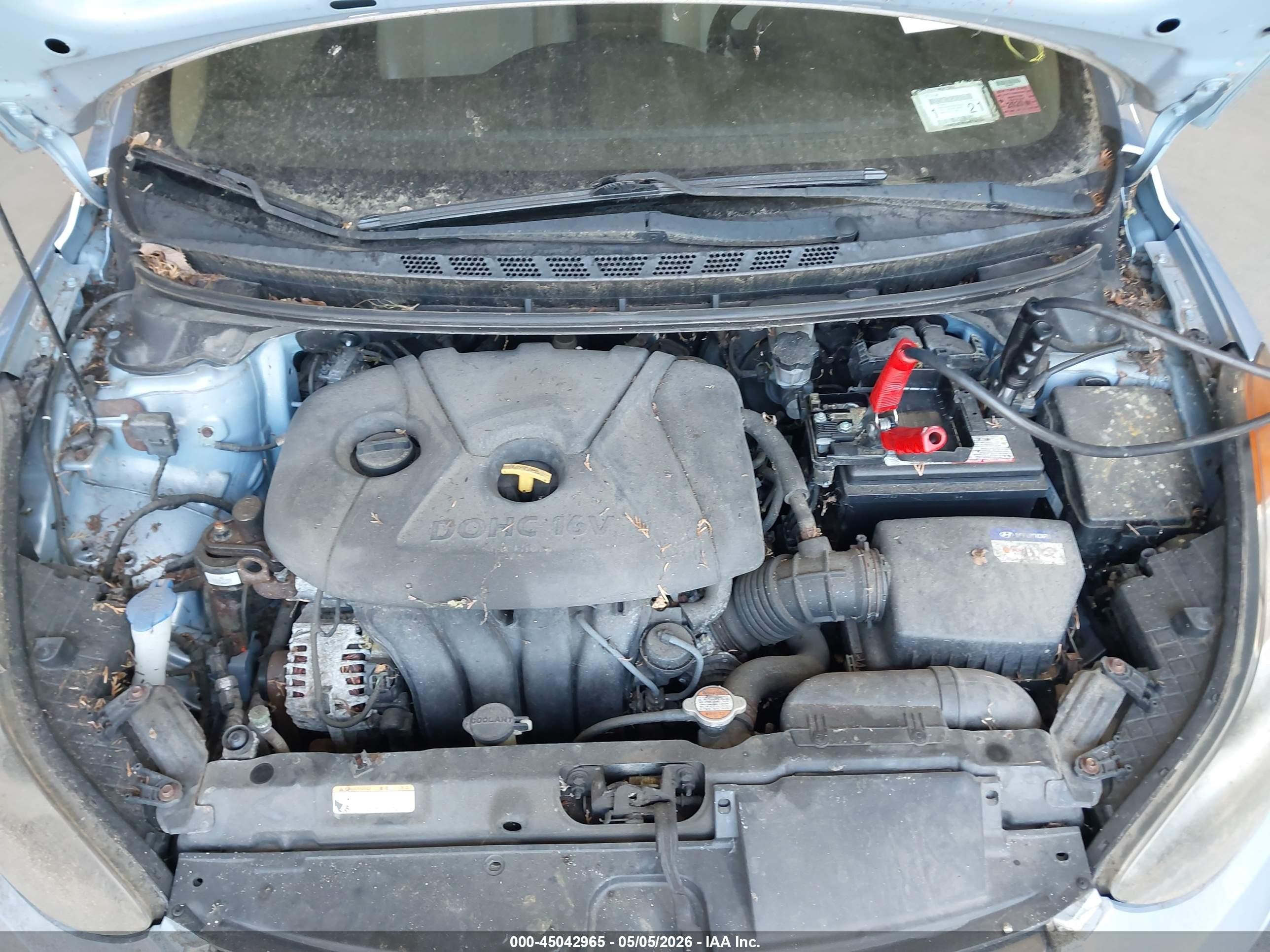2011 Hyundai Elantra Limited (ulsan Plant) Light Blue vin: KMHDH4AE5BU094606