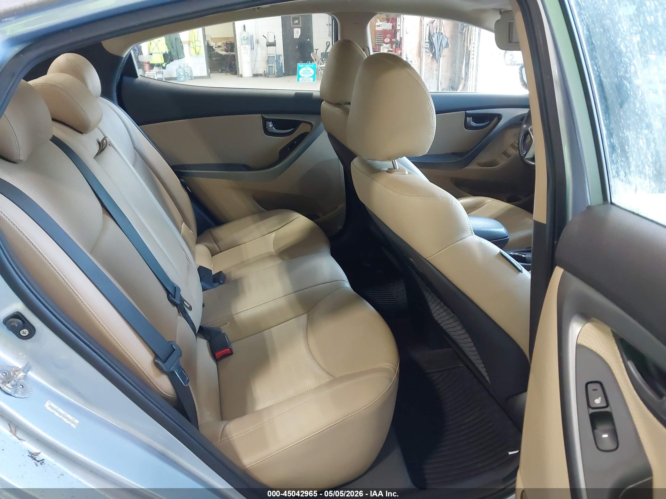 2011 Hyundai Elantra Limited (ulsan Plant) Light Blue vin: KMHDH4AE5BU094606