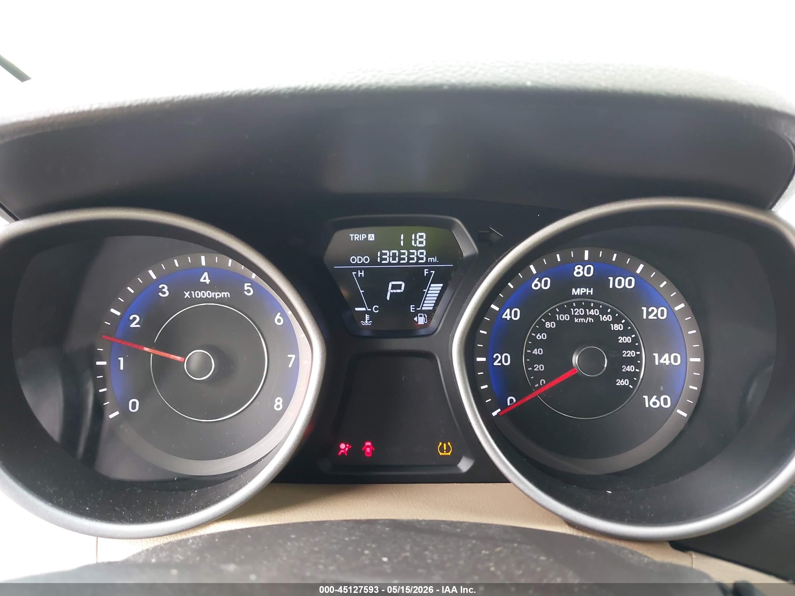 2011 Hyundai Elantra Limited (ulsan Plant) Light Blue vin: KMHDH4AE5BU119519