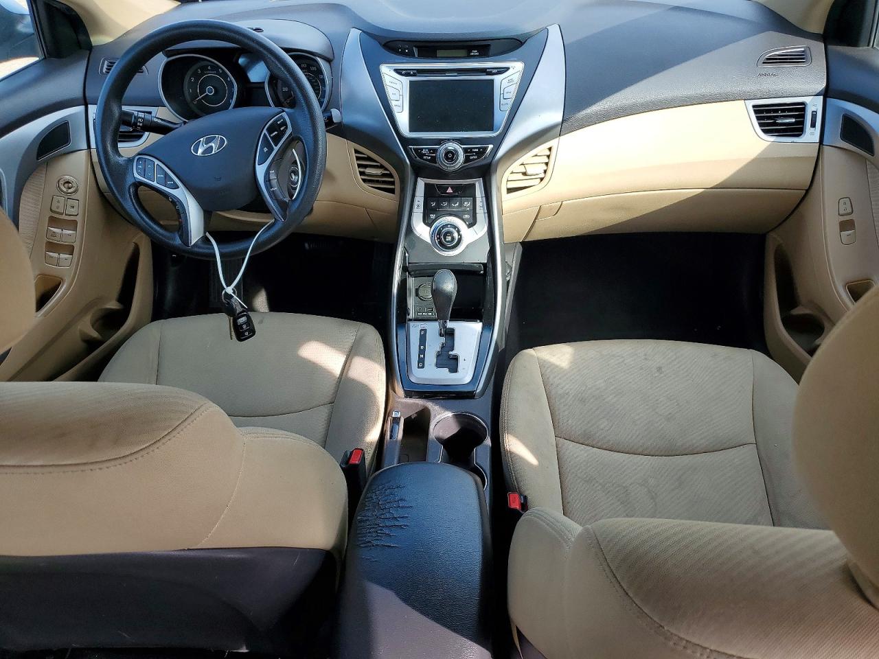 2011 Hyundai Elantra Gls Синий vin: KMHDH4AE5BU129774