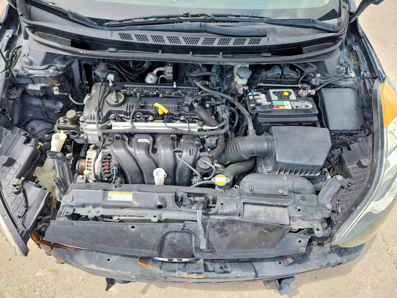 2011 Hyundai Elantra Gls Black vin: KMHDH4AE5BU135381