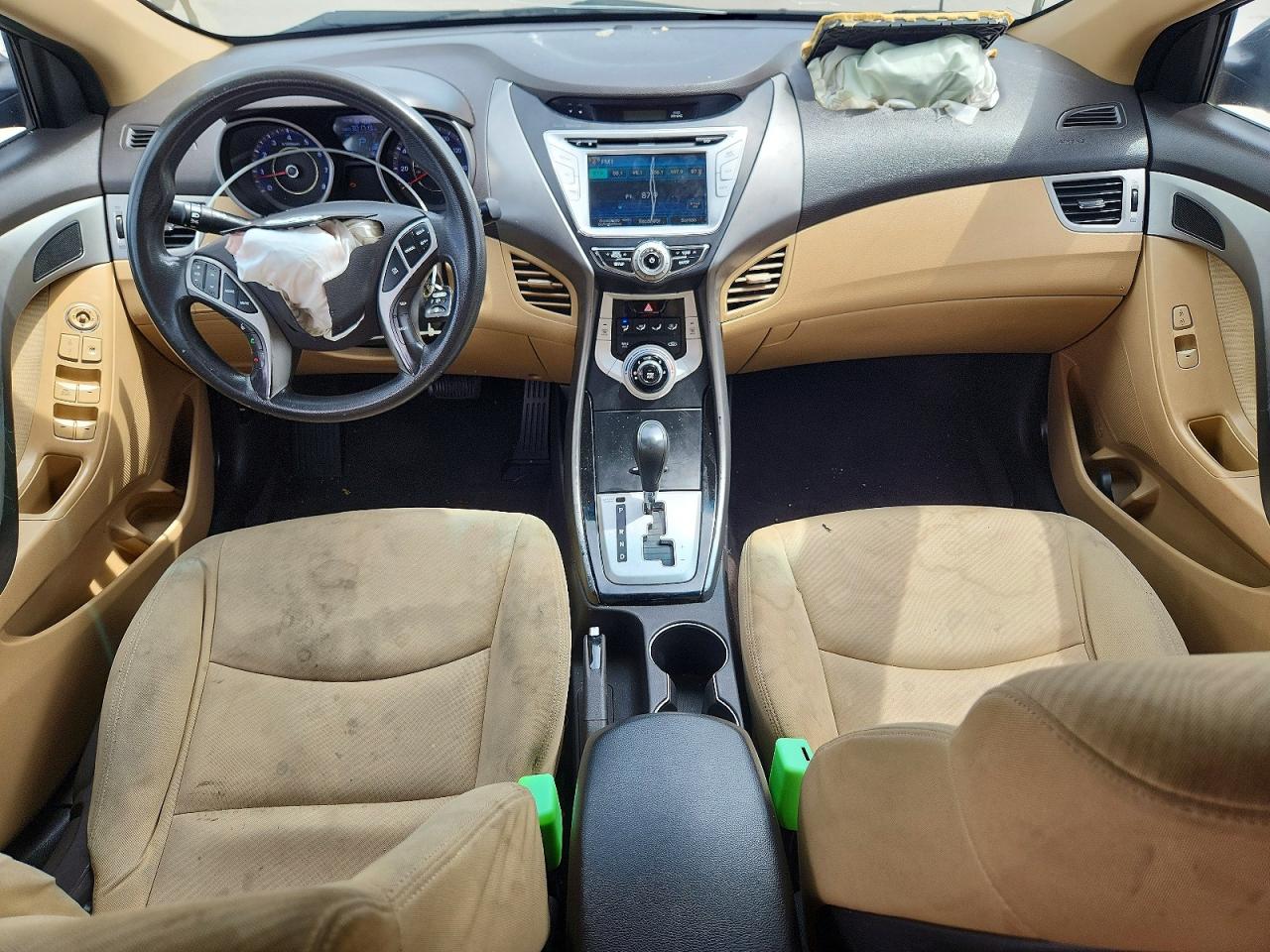 2011 Hyundai Elantra Gls Black vin: KMHDH4AE5BU135381