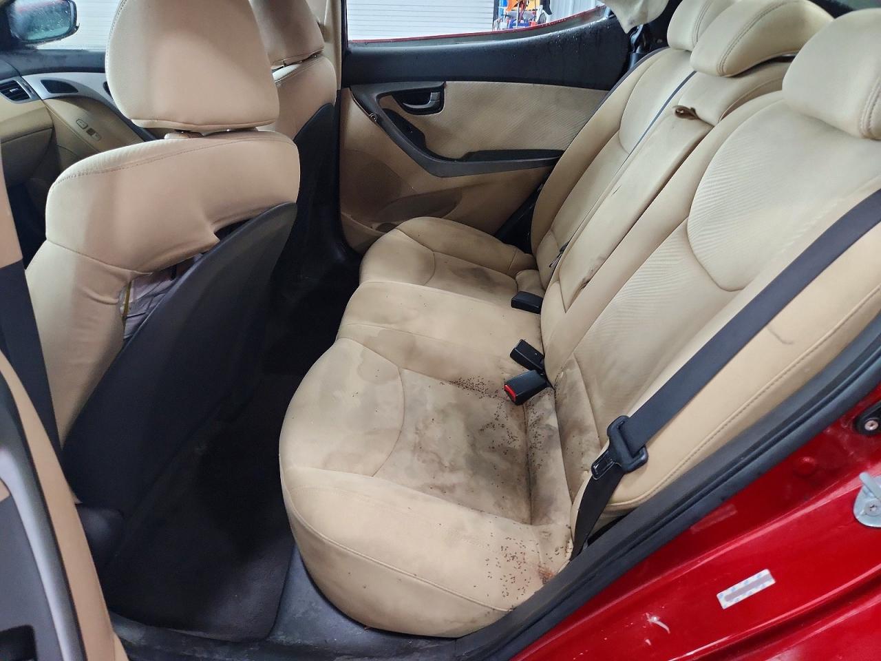 2011 Hyundai Elantra Gls Maroon vin: KMHDH4AE5BU138295