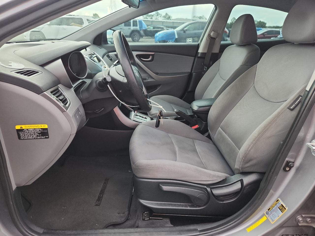 2011 Hyundai Elantra Gls Gray vin: KMHDH4AE5BU146042
