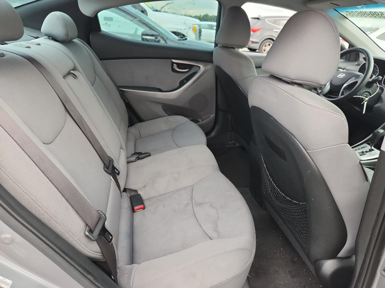 2011 Hyundai Elantra Gls Gray vin: KMHDH4AE5BU146042