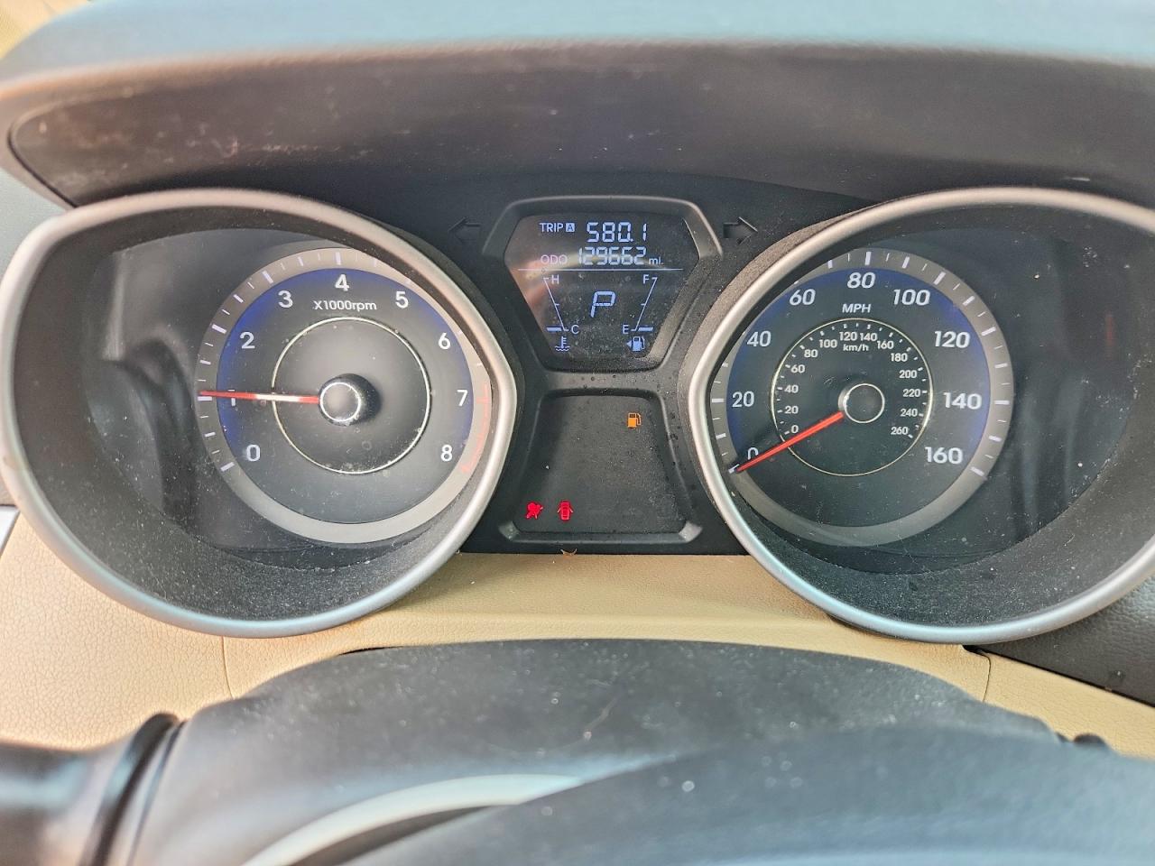2012 Hyundai Elantra Gls Blue vin: KMHDH4AE5CU268997