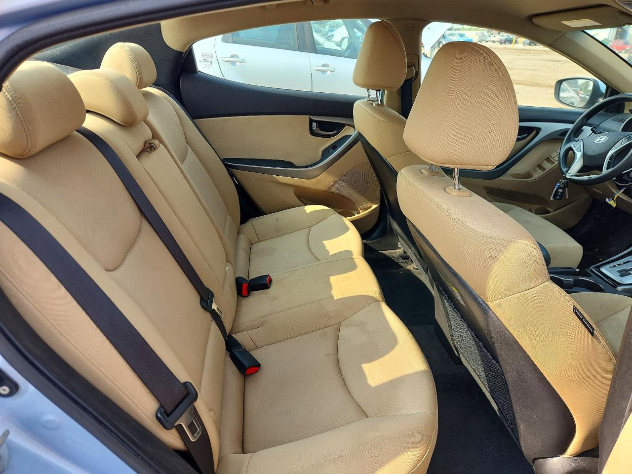 2012 Hyundai Elantra Gls Blue vin: KMHDH4AE5CU268997
