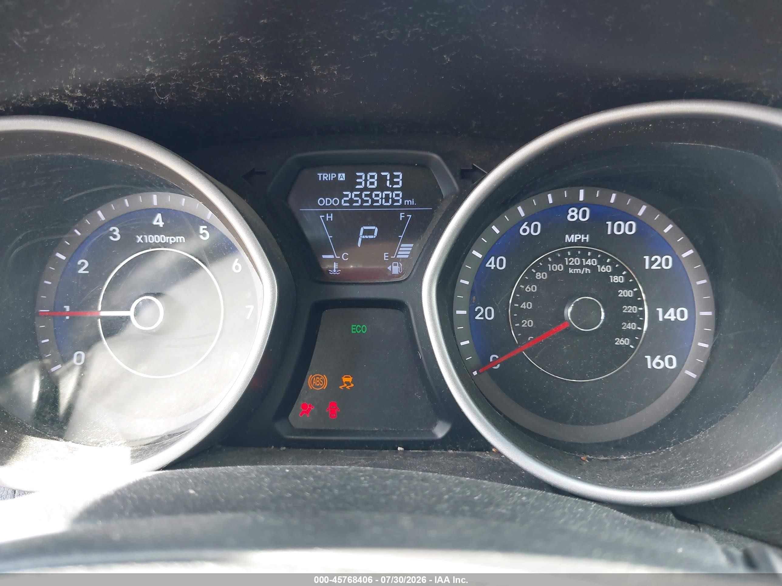 2012 Hyundai Elantra Limited (ulsan Plant) Красный vin: KMHDH4AE5CU269678