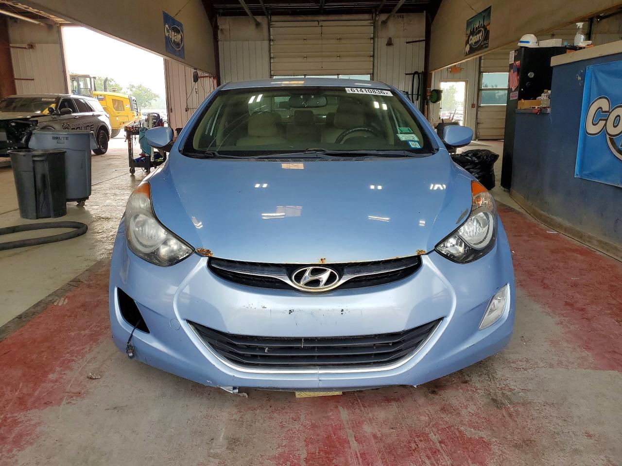 2012 Hyundai Elantra Gls Синий vin: KMHDH4AE5CU293902