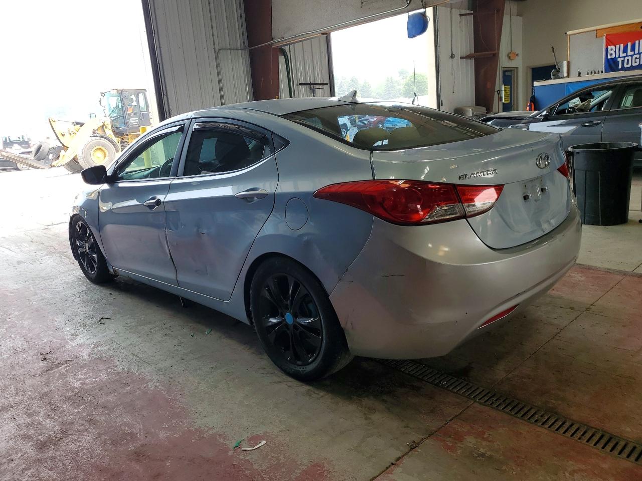 2012 Hyundai Elantra Gls Синий vin: KMHDH4AE5CU293902