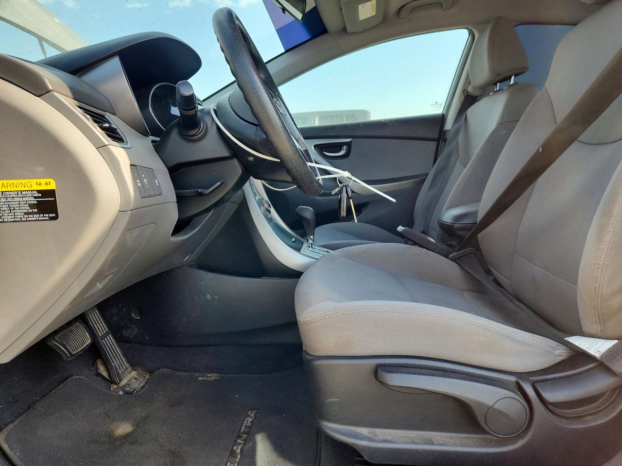 2012 Hyundai Elantra Gls Gray vin: KMHDH4AE5CU300251