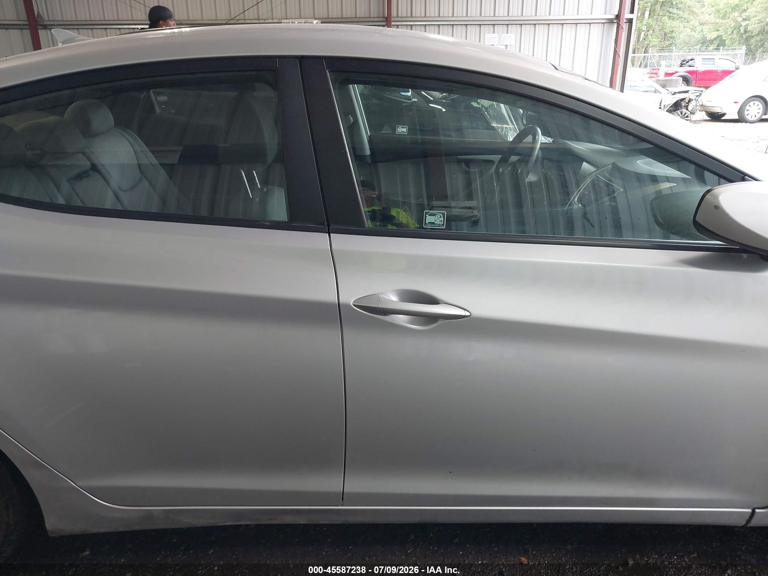 2012 Hyundai Elantra Gls (ulsan Plant) Silver vin: KMHDH4AE5CU305577