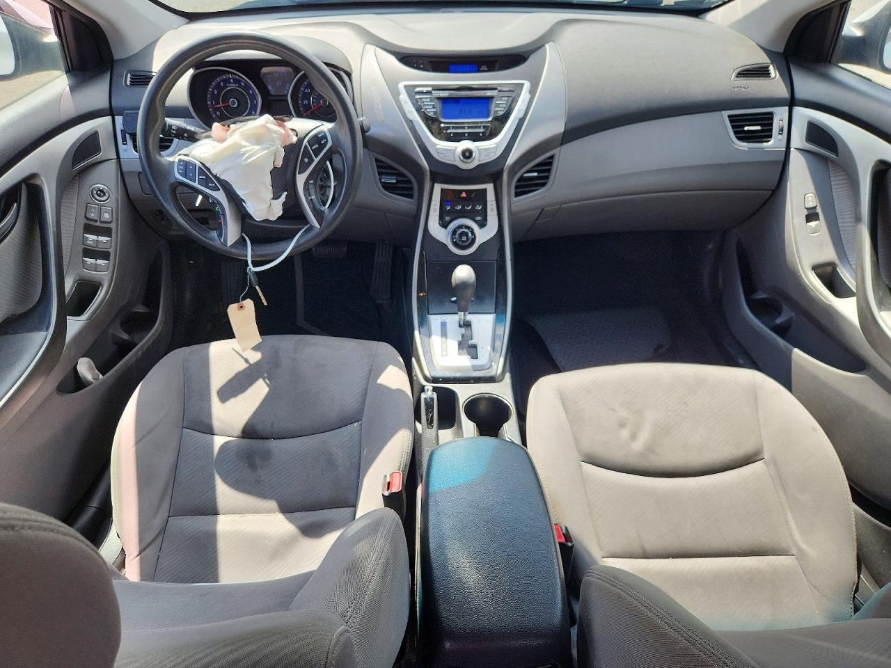 2012 Hyundai Elantra Gls Silver vin: KMHDH4AE5CU313792