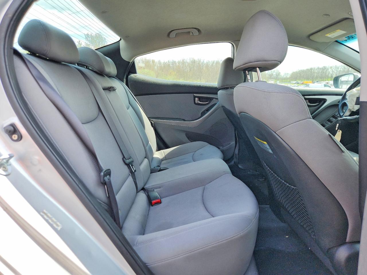 2012 Hyundai Elantra Gls Silver vin: KMHDH4AE5CU313792