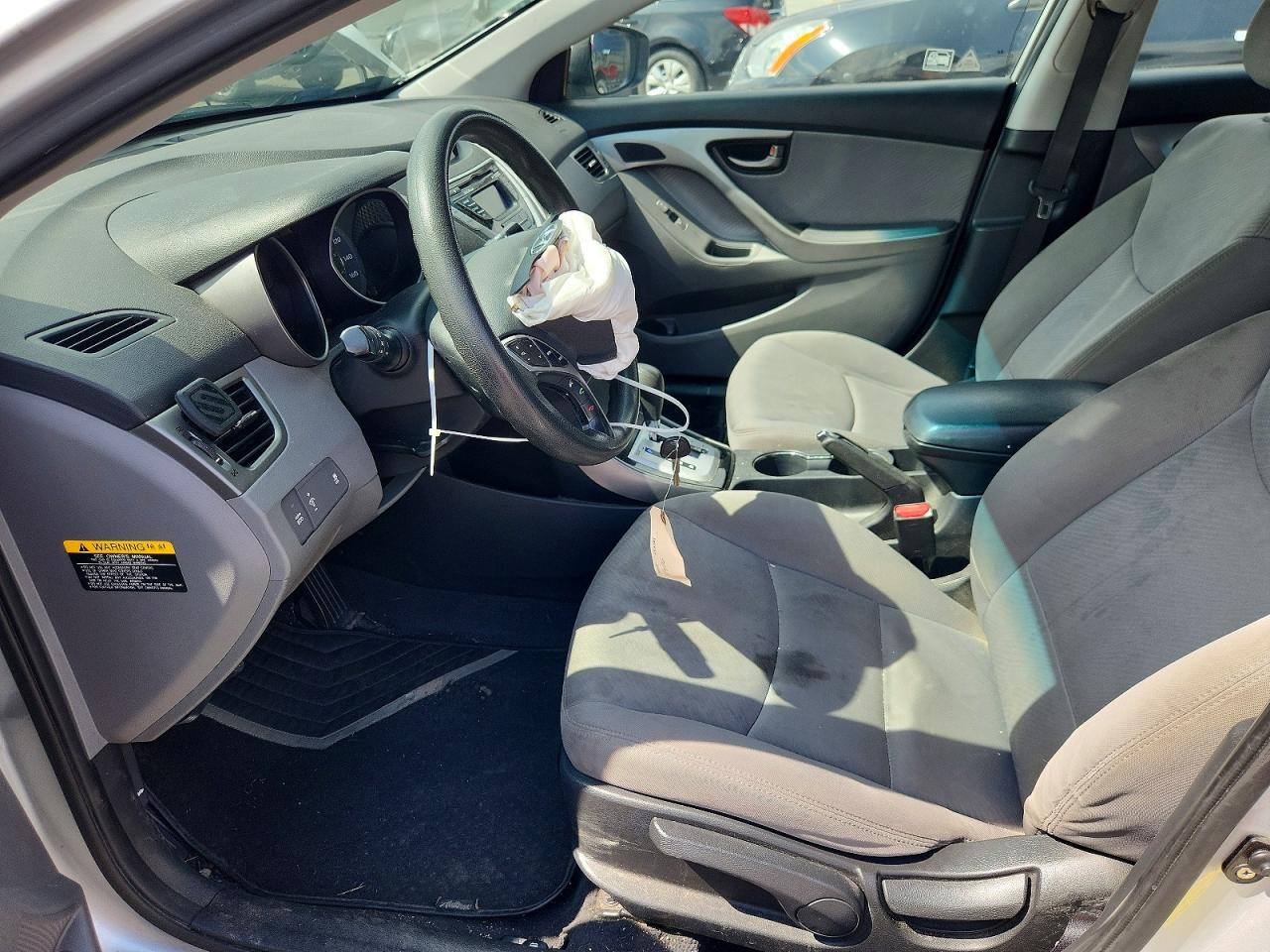 2012 Hyundai Elantra Gls Silver vin: KMHDH4AE5CU313792