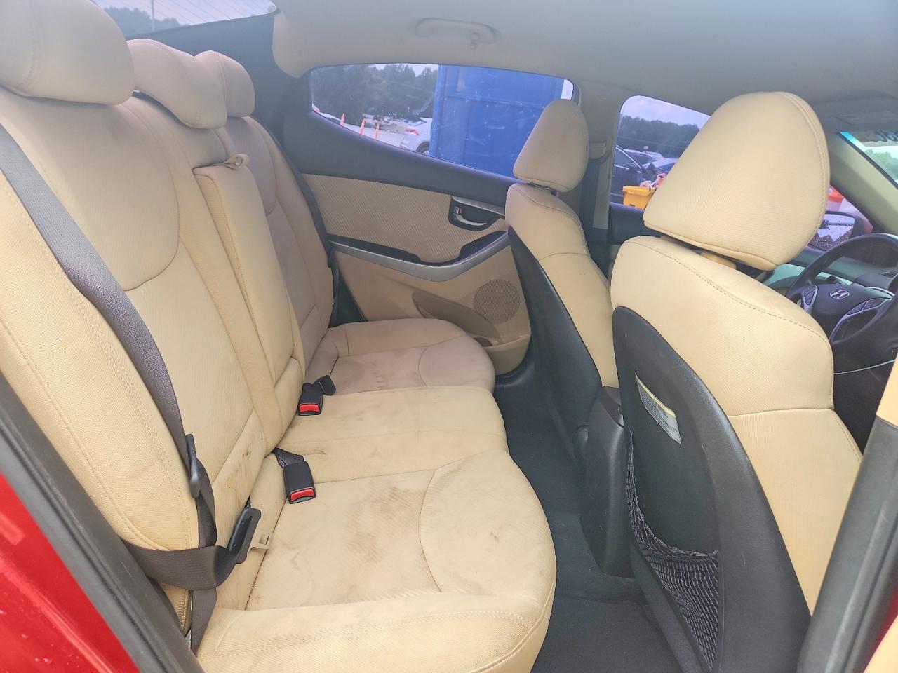 2012 Hyundai Elantra Gls Оранжевый vin: KMHDH4AE5CU349742