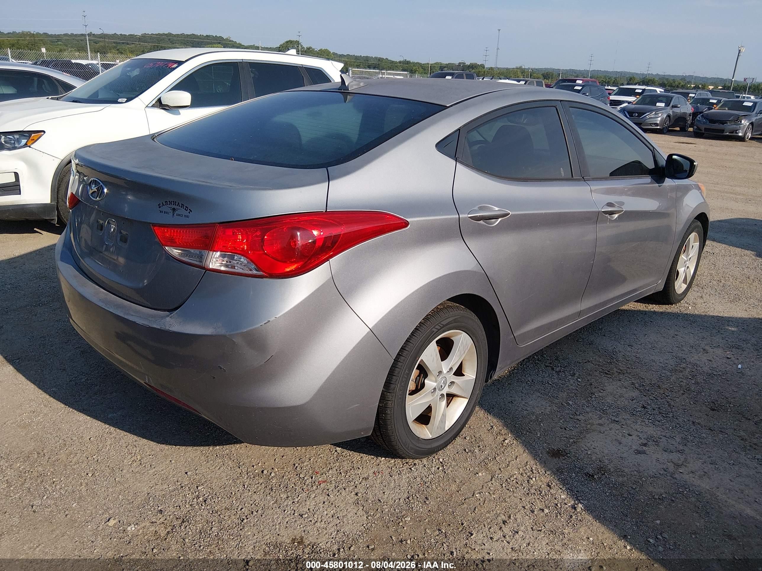2012 Hyundai Elantra Gls (ulsan Plant) Silver vin: KMHDH4AE5CU351619
