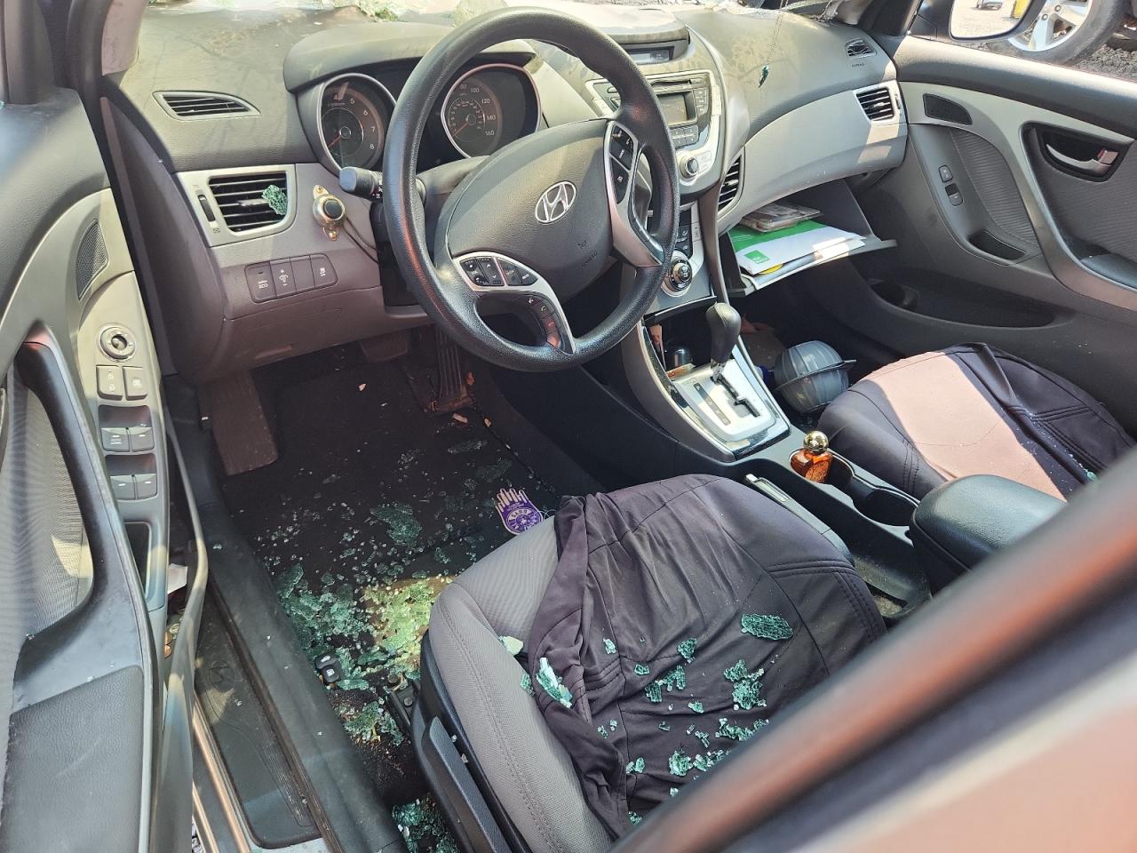 2012 Hyundai Elantra Gls Серый vin: KMHDH4AE5CU420597